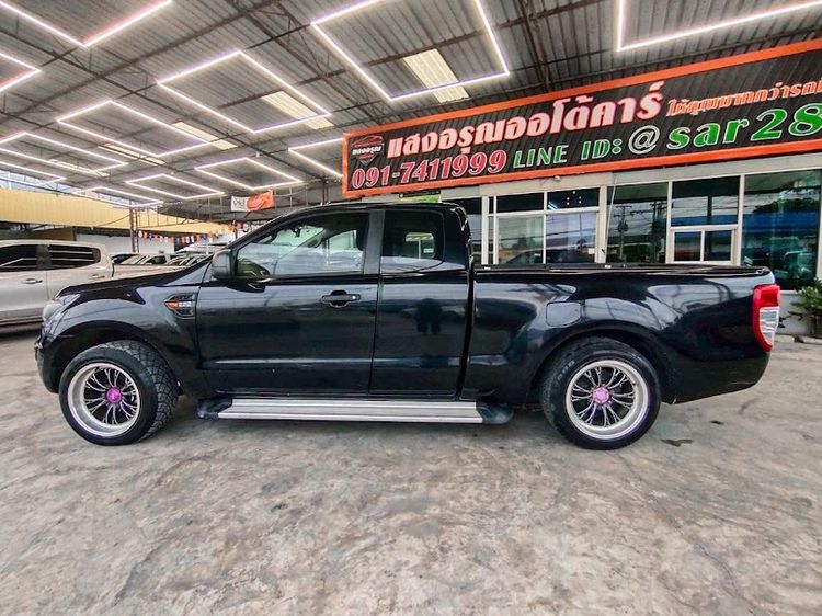 Ford Ranger 2017 2.2 XL Pickup ดีเซล ไม่ติดแก๊ส เกียร์ธรรมดา ดำ รูปที่ 4
