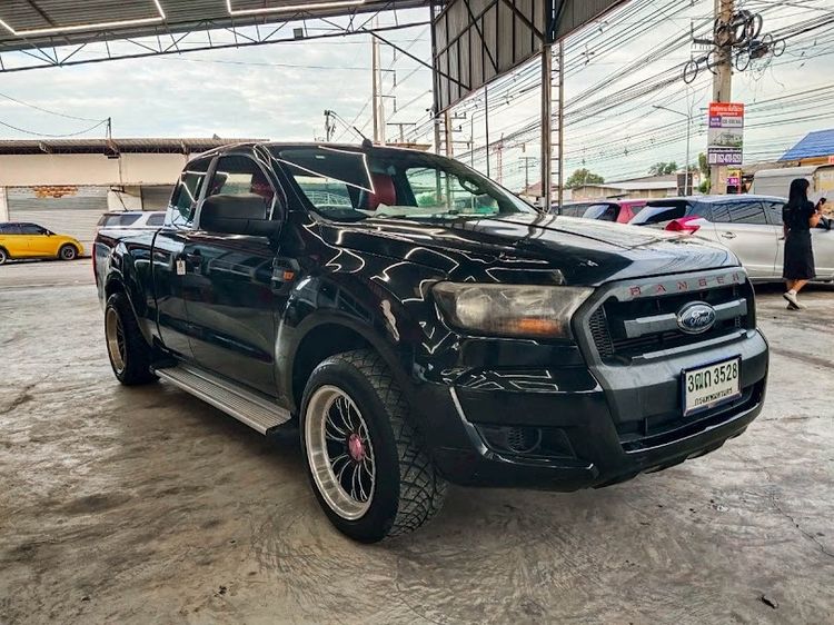 Ford Ranger 2017 2.2 XL Pickup ดีเซล ไม่ติดแก๊ส เกียร์ธรรมดา ดำ รูปที่ 3
