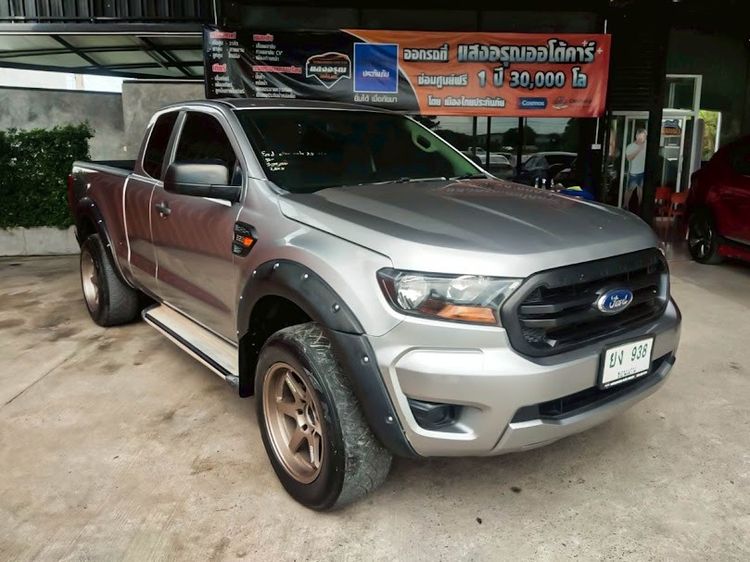 Ford Ranger 2019 2.2 Hi-Rider XL Plus Pickup ดีเซล ไม่ติดแก๊ส เกียร์ธรรมดา บรอนซ์เงิน รูปที่ 3