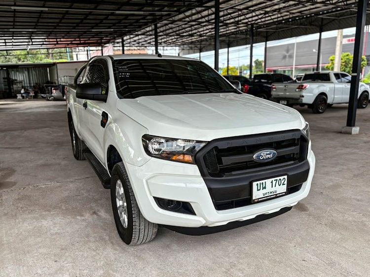 Ford Ranger 2017 2.2 Hi-Rider XL Plus Pickup ดีเซล ไม่ติดแก๊ส เกียร์ธรรมดา ขาว รูปที่ 3