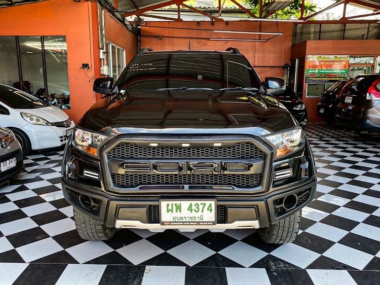 Ford Ranger 2021 2.2 Hi-Rider XL Plus Sport Pickup ดีเซล ไม่ติดแก๊ส เกียร์ธรรมดา ดำ รูปที่ 2