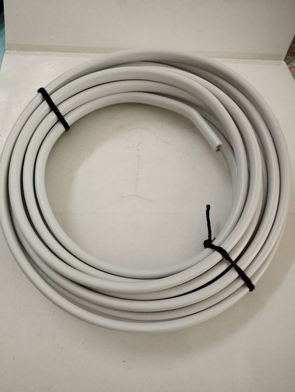 สายไฟคู่ VAF 2x4 SQ.MM ยาว 8 เมตร ทองแดงแท้  (ยกม้วน) ไม่ตัดแบ่ง รูปที่ 7