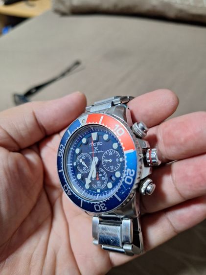 นาฬิกา Seiko Solar Chronograph สีเป๊บซี่  รูปที่ 13