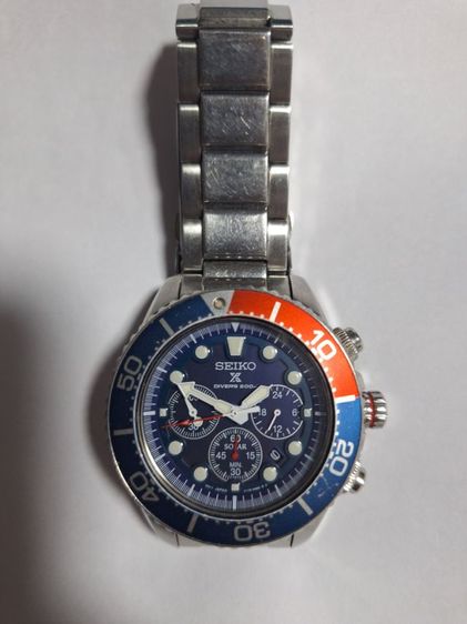 นาฬิกา Seiko Solar Chronograph สีเป๊บซี่  รูปที่ 3