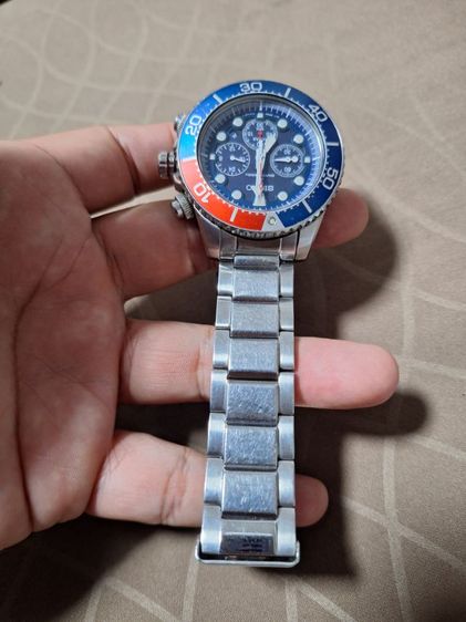 นาฬิกา Seiko Solar Chronograph สีเป๊บซี่  รูปที่ 11