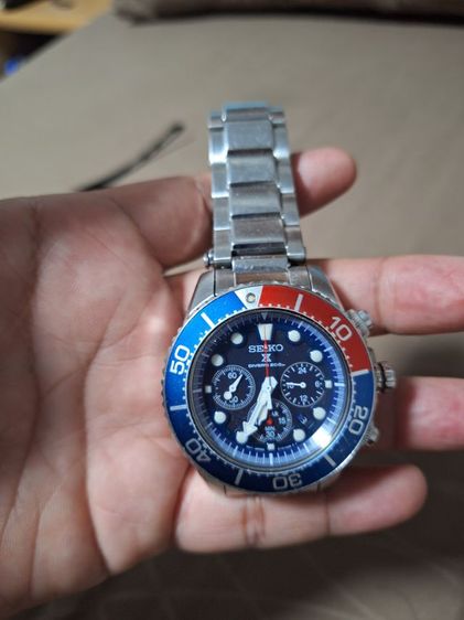 นาฬิกา Seiko Solar Chronograph สีเป๊บซี่  รูปที่ 12