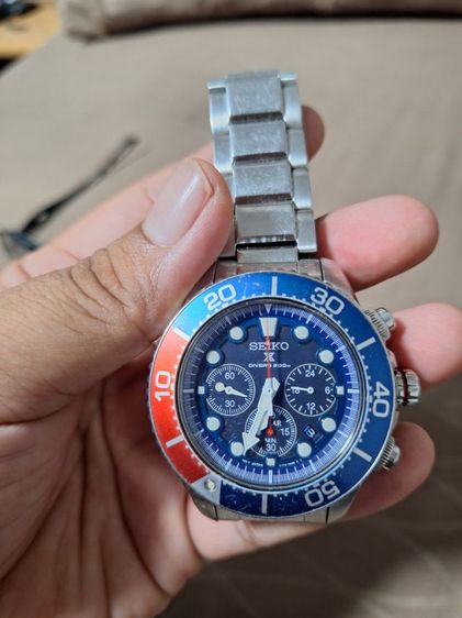 นาฬิกา Seiko Solar Chronograph สีเป๊บซี่  รูปที่ 14