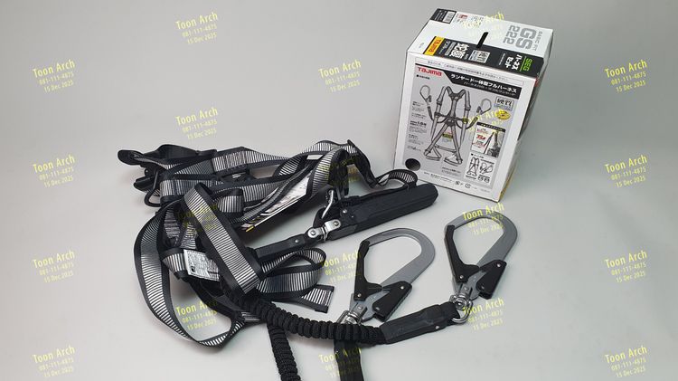 ชุดเข็มขัดนิรภัย (Full Body Harness) Tajima รุ่น A1GSMJR-WL2WH  รูปที่ 4
