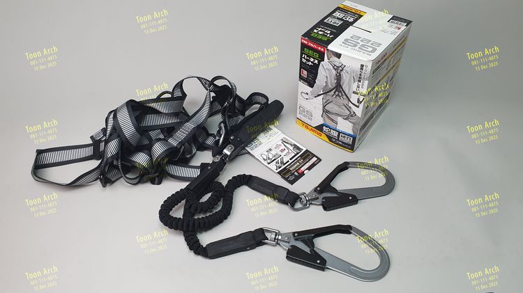 ชุดเข็มขัดนิรภัย (Full Body Harness) Tajima รุ่น A1GSMJR-WL2WH  รูปที่ 3