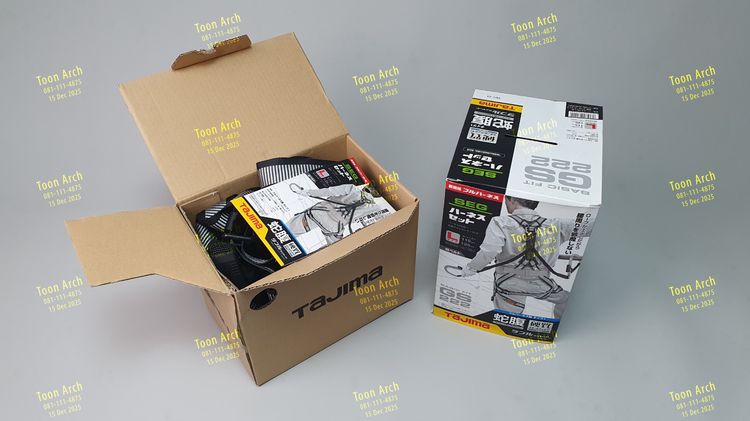 ชุดเข็มขัดนิรภัย (Full Body Harness) Tajima รุ่น A1GSMJR-WL2WH  รูปที่ 2