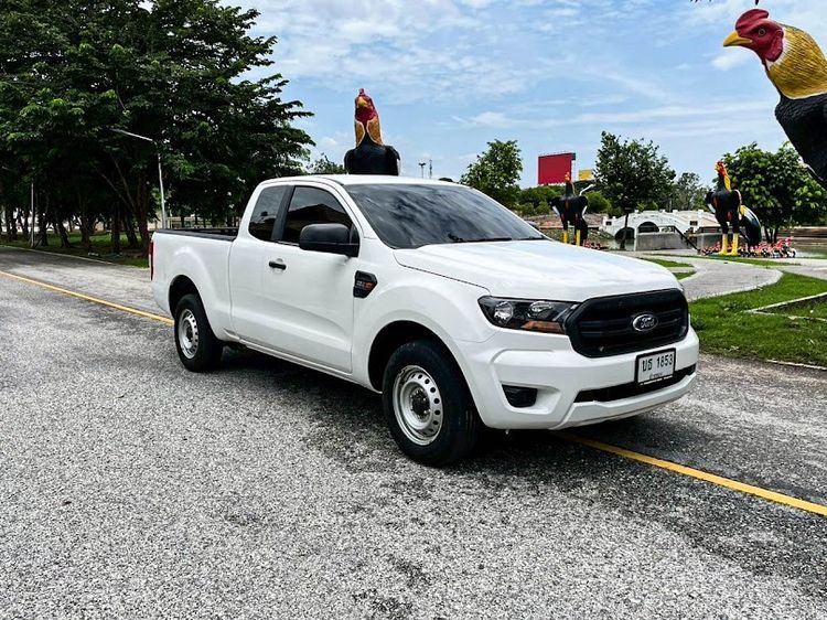 Ford Ranger 2020 2.2 XL Pickup ดีเซล ไม่ติดแก๊ส เกียร์ธรรมดา ขาว รูปที่ 3