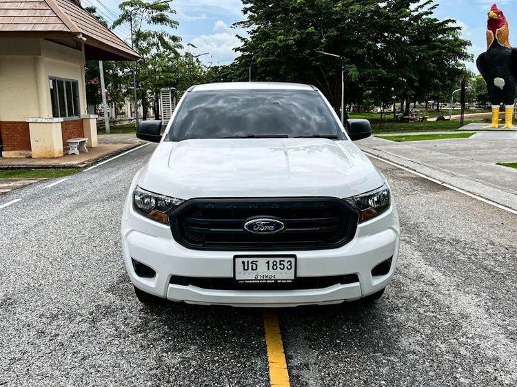 Ford Ranger 2020 2.2 XL Pickup ดีเซล ไม่ติดแก๊ส เกียร์ธรรมดา ขาว รูปที่ 2
