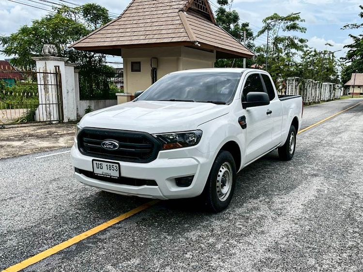 รถ Ford Ranger 2.2 XL สี ขาว
