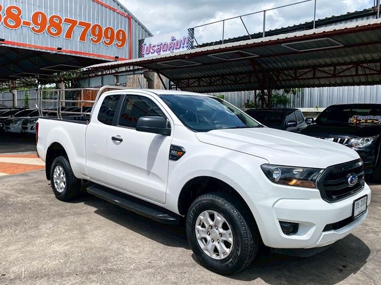 Ford Ranger 2019 2.2 Hi-Rider XL Plus Pickup ดีเซล ไม่ติดแก๊ส เกียร์ธรรมดา ขาว รูปที่ 3