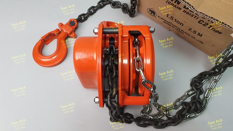 รอกโซ่มือ ELEPHANT C-21 ขนาด 1.5 ตัน รูปที่ 7
