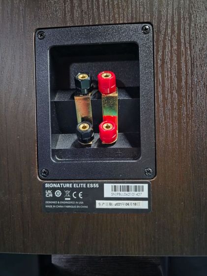 ลำโพง ตั้งพื้น POLK AUDIO SIGNATURE ELITE ES55 BRN ลำโพงตั้งพื้น 2×6.5 นิ้ว Terylene High-Res Dome Tweeter 1 นิ้ว สภาพใหม่มากดูหนังฟังเพลงดี รูปที่ 7