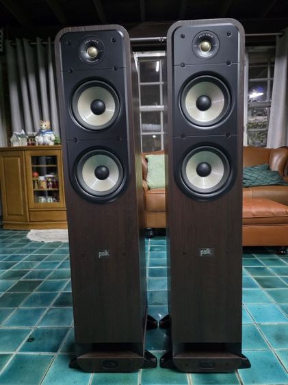 ลำโพง ตั้งพื้น POLK AUDIO SIGNATURE ELITE ES55 BRN ลำโพงตั้งพื้น 2×6.5 นิ้ว Terylene High-Res Dome Tweeter 1 นิ้ว สภาพใหม่มากดูหนังฟังเพลงดี รูปที่ 10