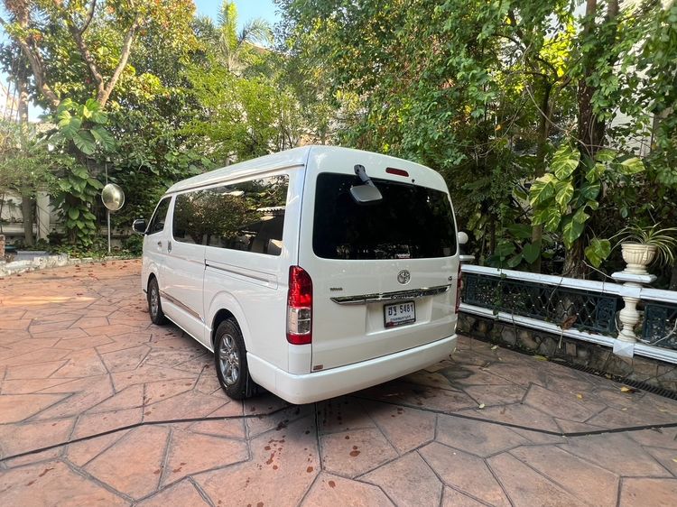 Toyota Ventury 2017 3.0 G Van ดีเซล ไม่ติดแก๊ส เกียร์อัตโนมัติ ขาว รูปที่ 2