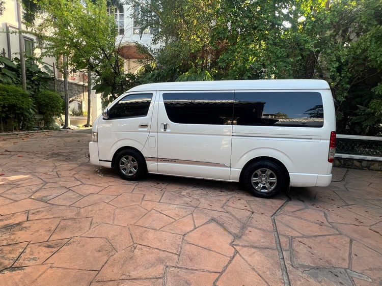 Toyota Ventury 2017 3.0 G Van ดีเซล ไม่ติดแก๊ส เกียร์อัตโนมัติ ขาว รูปที่ 3