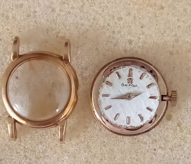 นาฬิกา ยี่ห้อ Omega เรือนทองคำ 18K สวยหายาก ของเก่าเก็บเดิมๆ รุ่นเก่าหนักๆ ขายตามสภาพ พร้อมส่งครับพี่ๆ รูปที่ 6