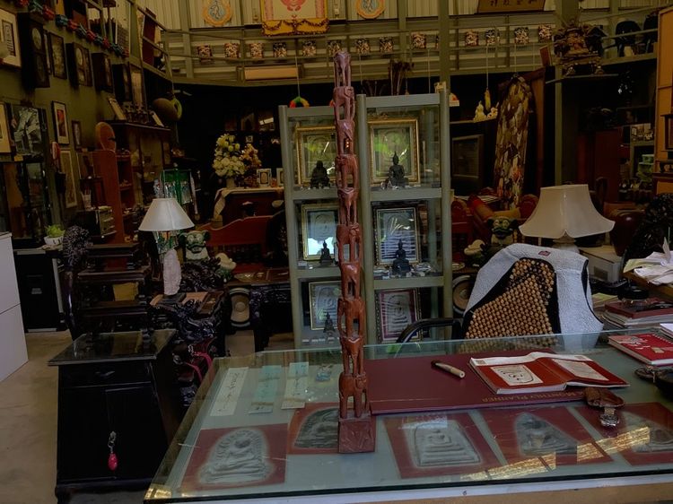 ช้างไม้สักแกะสลักโบราณ รูปที่ 2