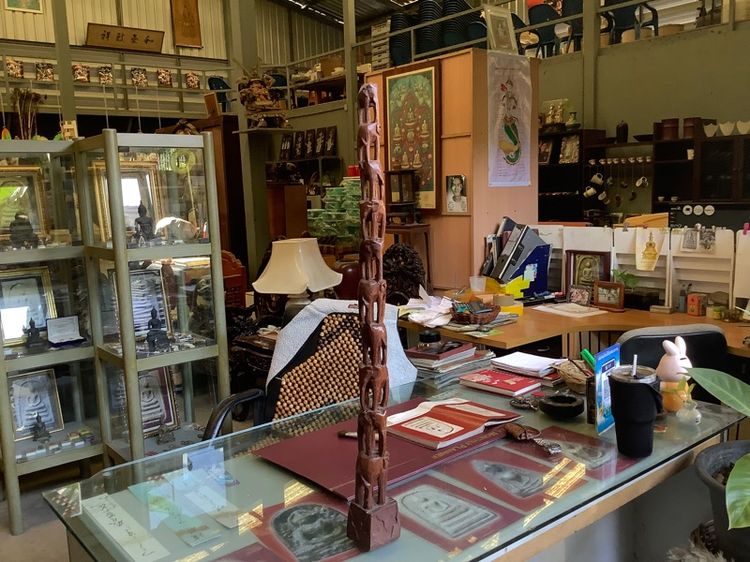 อื่นๆ ช้างไม้สักแกะสลักโบราณ