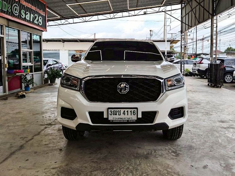 MG Extender 2020 2.0 Grand D Pickup ดีเซล ไม่ติดแก๊ส เกียร์ธรรมดา ขาว รูปที่ 2