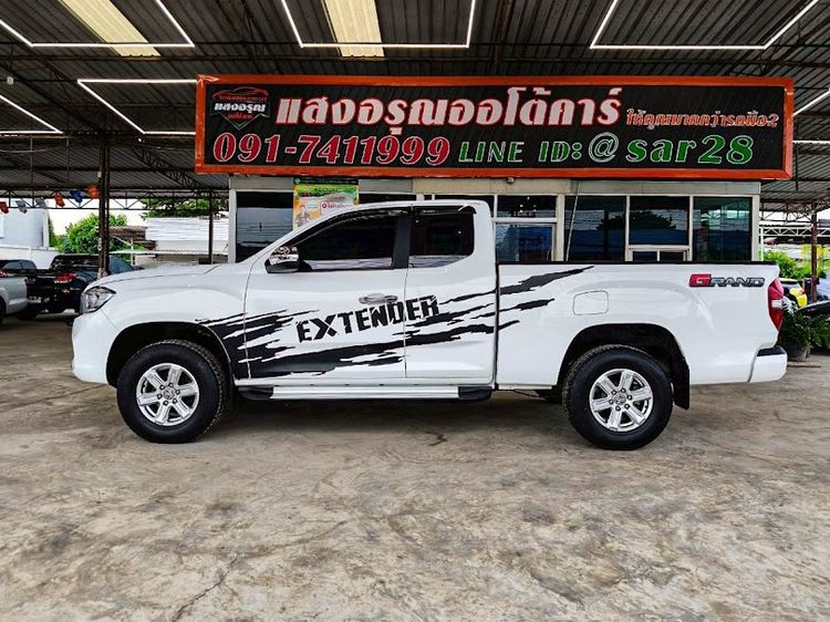 MG Extender 2020 2.0 Grand D Pickup ดีเซล ไม่ติดแก๊ส เกียร์ธรรมดา ขาว รูปที่ 4