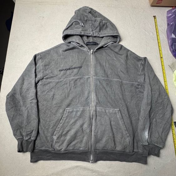 เสื้อ​คลุม​ Sweater​ Hood Enoughisenough Street Size 1  รูปที่ 2