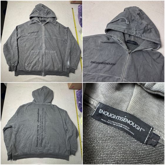 เสื้อ​คลุม​ Sweater​ Hood Enoughisenough Street Size 1 