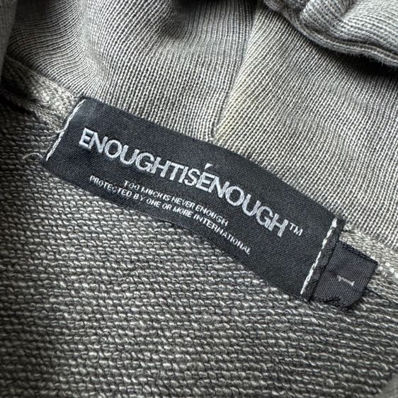เสื้อ​คลุม​ Sweater​ Hood Enoughisenough Street Size 1  รูปที่ 6