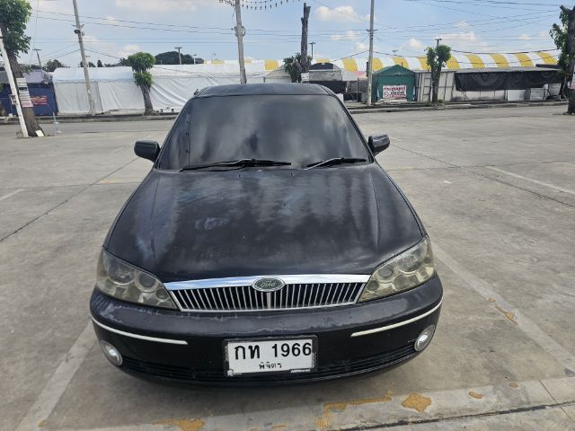 Ford Laser 2004 1.6 Tierra VXi Sedan เบนซิน เกียร์อัตโนมัติ ดำ รูปที่ 2