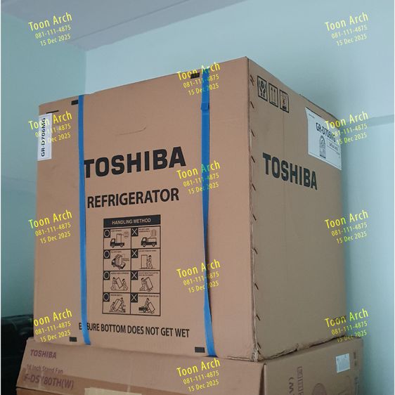 ตู้เย็นมินิบาร์ 1.7Q TOSHIBA GR-D706MS สีดำ ใหม่มาก รูปที่ 7