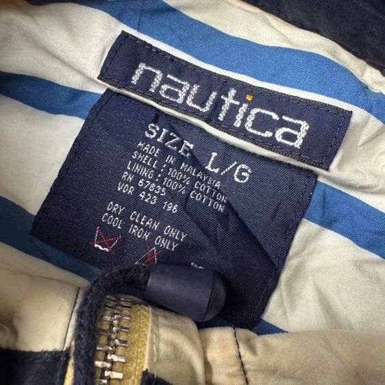 เสื้อ​คลุม​​ Nautica​ 90s งานหล่อมาก Size L รูปที่ 4
