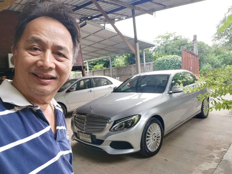 รถ Mercedes-Benz C-Class C180 สี บรอนซ์เงิน