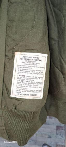 Jacket Cold Weather (hignt temperature resistant) รูปที่ 7