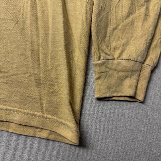 เสื้อยืดแขนยาว P ผ้าฝอก ใส่ดีมาก Size M รูปที่ 4