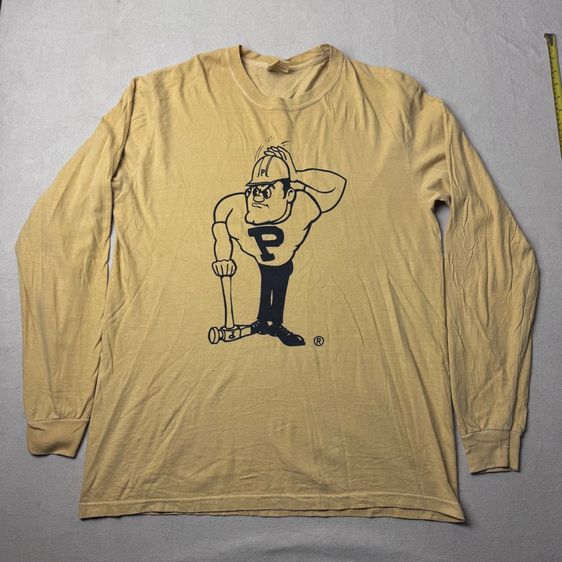 เสื้อยืดแขนยาว P ผ้าฝอก ใส่ดีมาก Size M