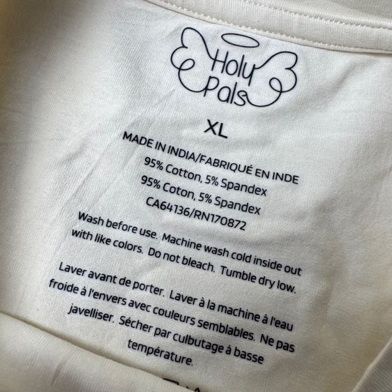 เสื้อยืดแขนยาว Holy Lals ผ้าดี  Size XL  รูปที่ 4
