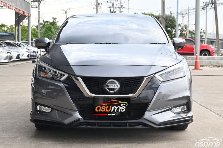 Nissan Almera 2021 1.0 VL Sedan เบนซิน ไม่ติดแก๊ส เกียร์อัตโนมัติ เทา รูปที่ 2