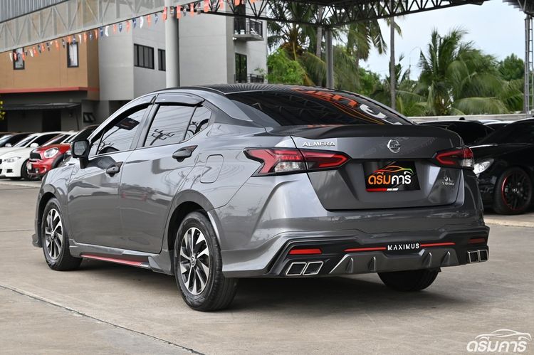 Nissan Almera 2021 1.0 VL Sedan เบนซิน ไม่ติดแก๊ส เกียร์อัตโนมัติ เทา รูปที่ 3