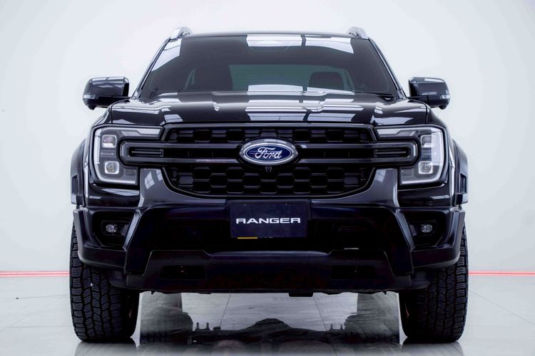 Ford Ranger 2023 2.0 Bi-Turbo Hi-Rider Wildtrak Pickup ดีเซล ไม่ติดแก๊ส เกียร์อัตโนมัติ ดำ รูปที่ 3