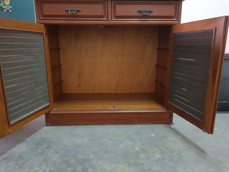 ตู้เก็บของ 2ลิ้นชัก 4ชั้น ลึก 50ซม.xกว้าง 100ซม.x สูง 90ซม. สภาพสวย รูปที่ 8