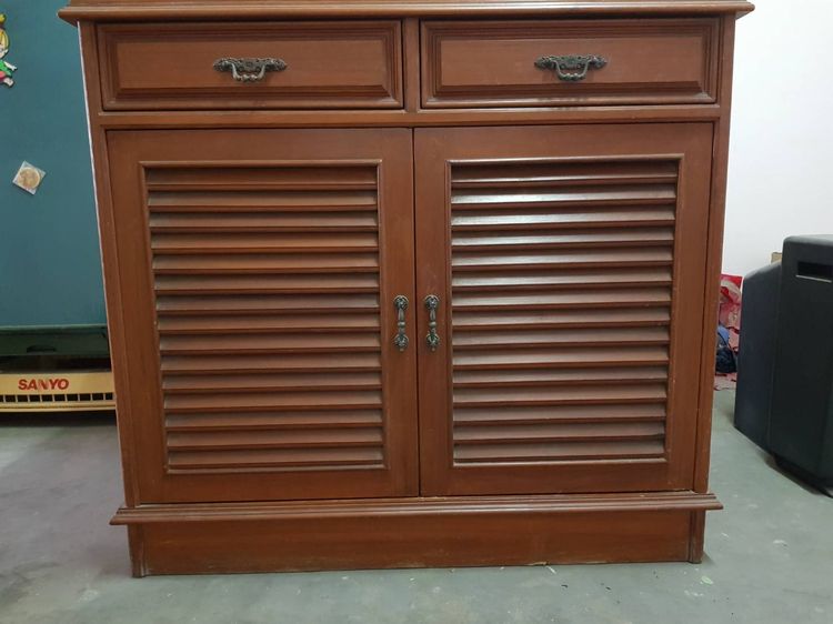 ตู้เก็บของ 2ลิ้นชัก 4ชั้น ลึก 50ซม.xกว้าง 100ซม.x สูง 90ซม. สภาพสวย