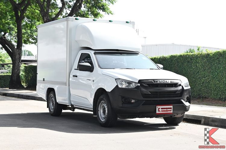 Isuzu D-MAX 2021 1.9 B Pickup ดีเซล ไม่ติดแก๊ส เกียร์ธรรมดา ขาว
