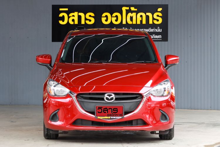 Mazda Mazda 2 2019 1.3 Skyactiv-G E Sedan Sedan เบนซิน ไม่ติดแก๊ส เกียร์อัตโนมัติ แดง รูปที่ 2