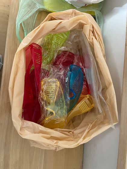 แว่นแฟชั่นกันน้ำสงกรานต์มี10ชิ้นขายเหมา