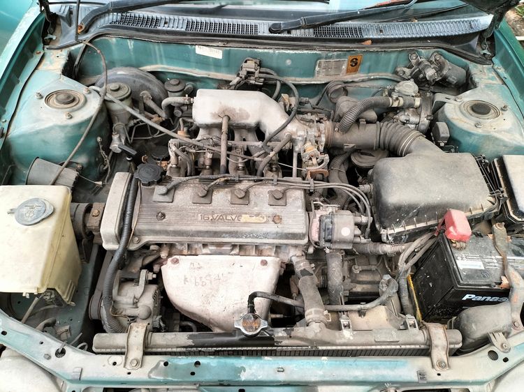 Toyota Corolla 1996 1.5 GXi Sedan เบนซิน เกียร์ธรรมดา เขียว รูปที่ 4