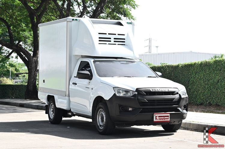 Isuzu D-MAX 2021 1.9 B Pickup ดีเซล ไม่ติดแก๊ส เกียร์ธรรมดา ขาว
