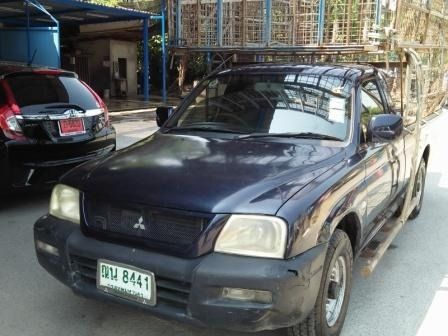 Mitsubishi L200-Strada 2004 รุ่นย่อยอื่นๆ Pickup ดีเซล เกียร์ธรรมดา น้ำเงิน รูปที่ 2